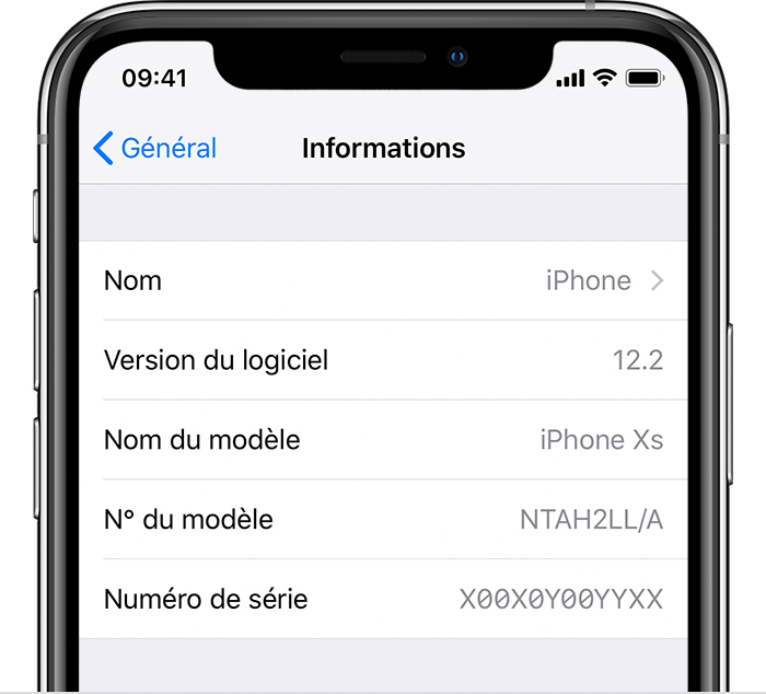 vérification du numéro de série de l’appareil-vérifier si un iPhone est original