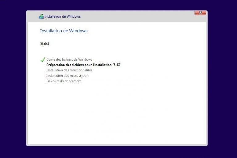 Preparation De Windows Ne Pas Eteindre L Ordinateur Comment Installer Windows 10, 8 et 7 facilement sur votre PC sans OS