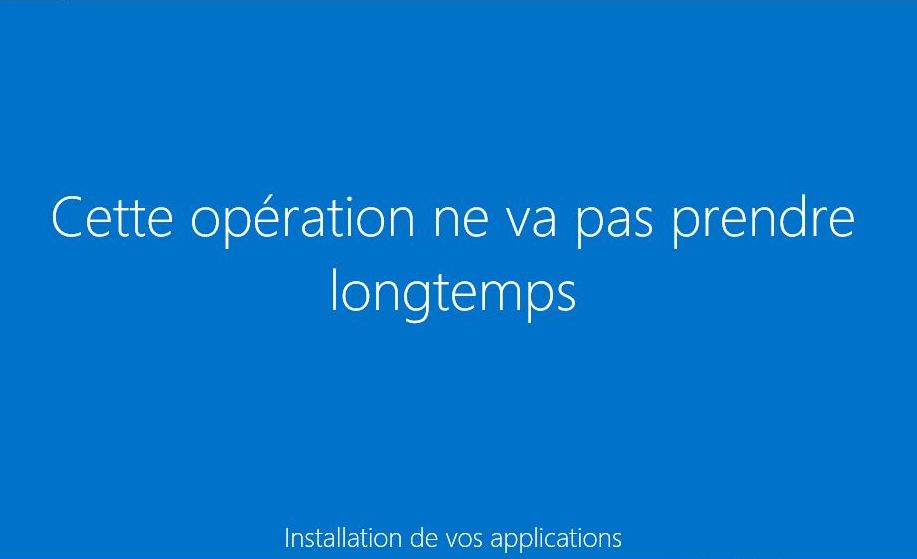 Installation des applications système