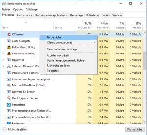 Comment arrêter un programme qui ne répond pas sur Windows
