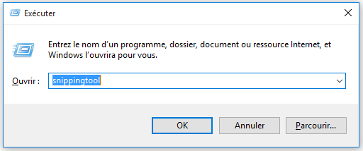 Exécuteur de commandes Windows