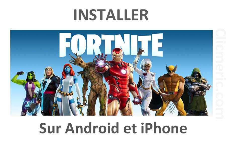 Installer Fortnite sur iPhone et Android | Fortnite iPhone & Android
