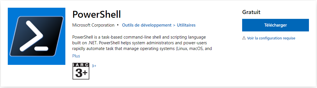 install windows store app powershell