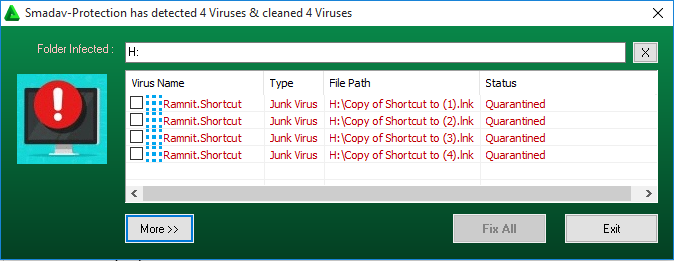 Scan SmadAV Antivirus