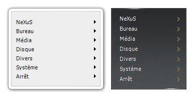 Ajout des commandes WIndows, etc. sur la barre Nexus