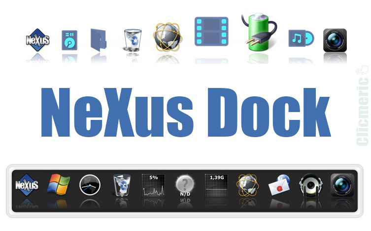 Personnaliser Nexus Dock sur Windows 10, 8 et Windows 7
