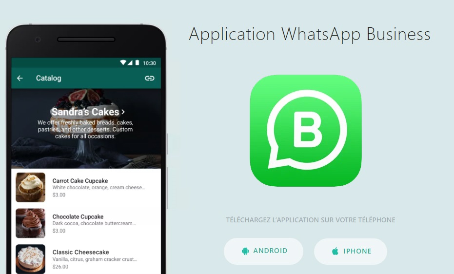 Télécharger WhatsApp Business pour Android et iPhone