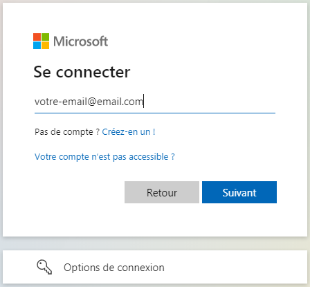Compte Microsoft