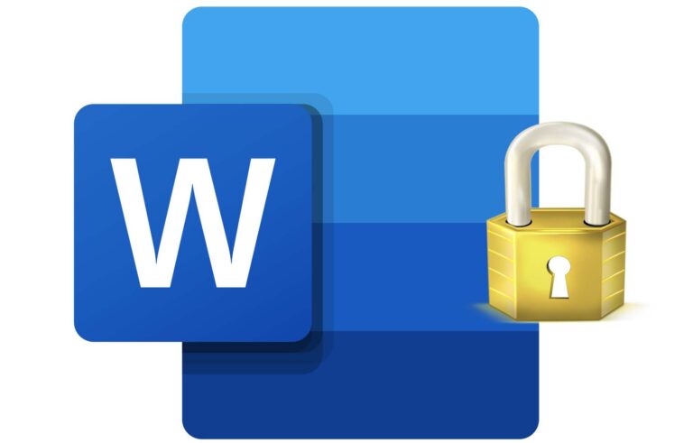 protéger un document Word fichier avec mot de passe
