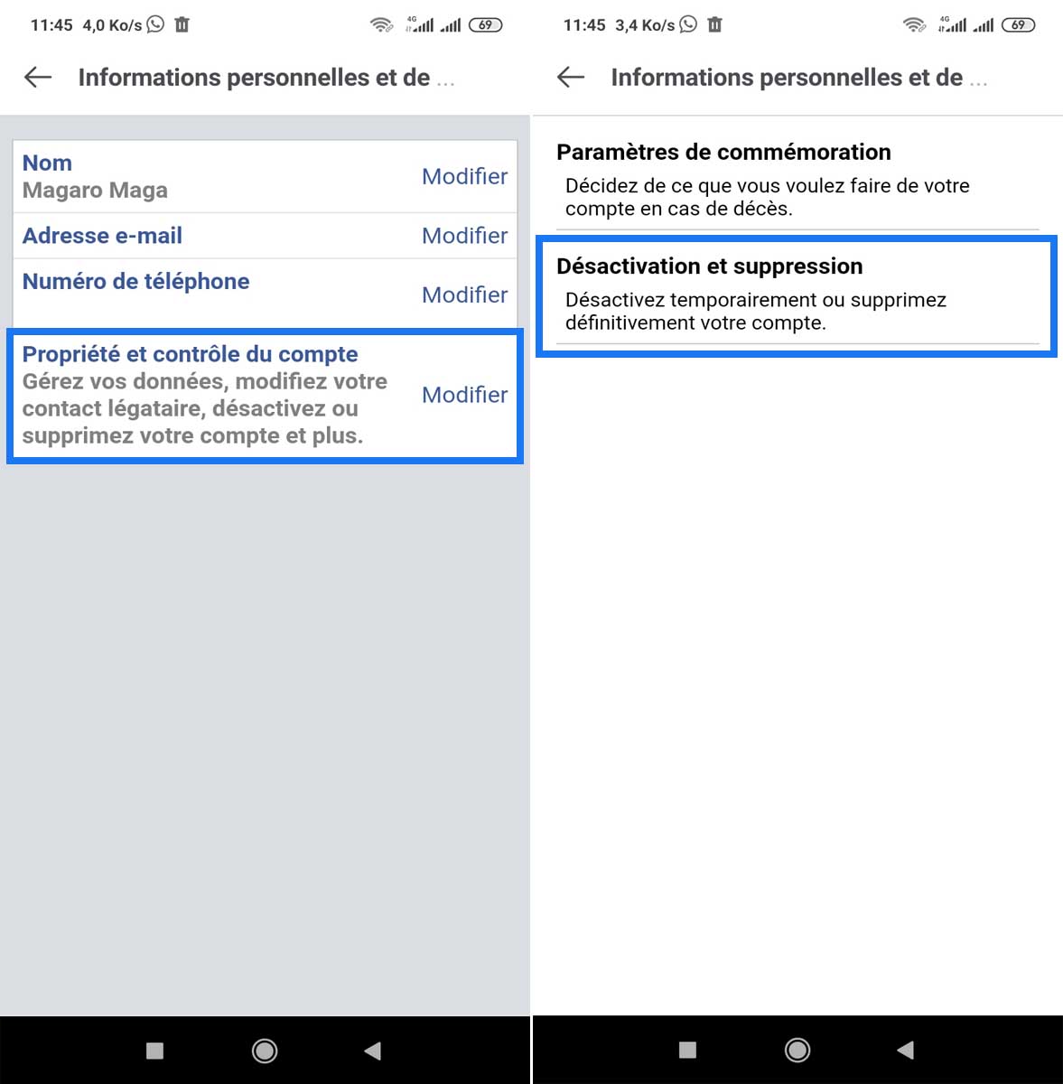 D Sactiver Un Compte Facebook Sur Android Ios Et Ordinateur