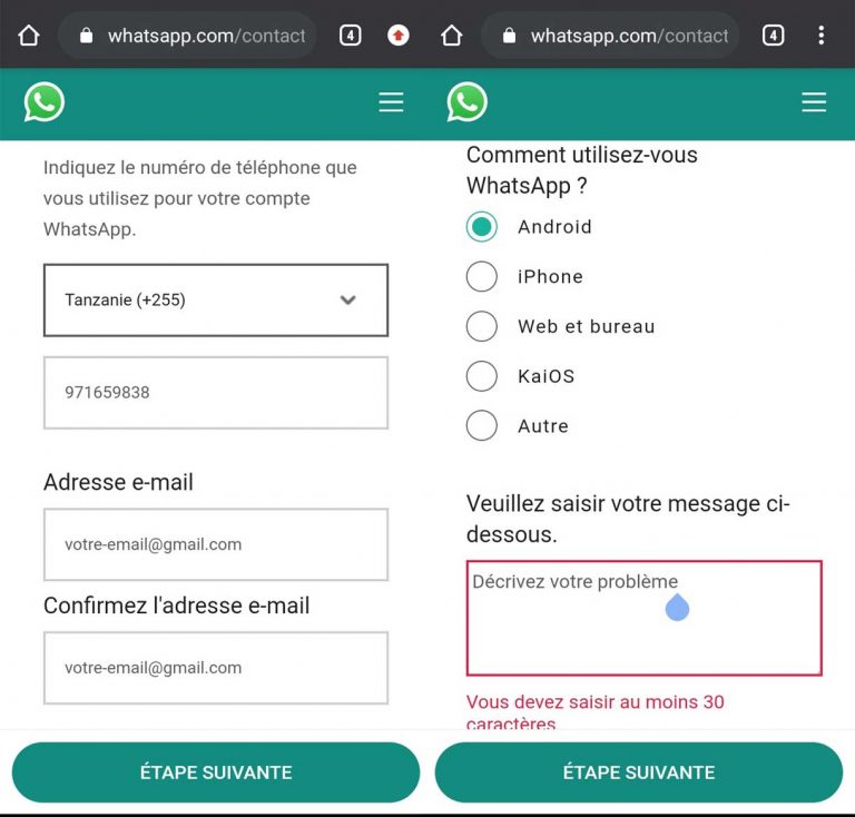 Pourquoi mon numéro de téléphone est bloqué par WhatsApp