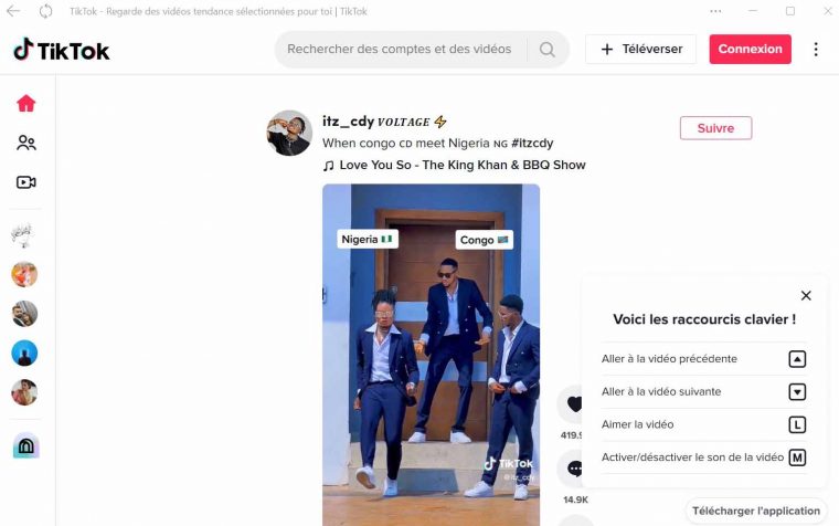 Comment télécharger l'application TikTok sur PC Windows