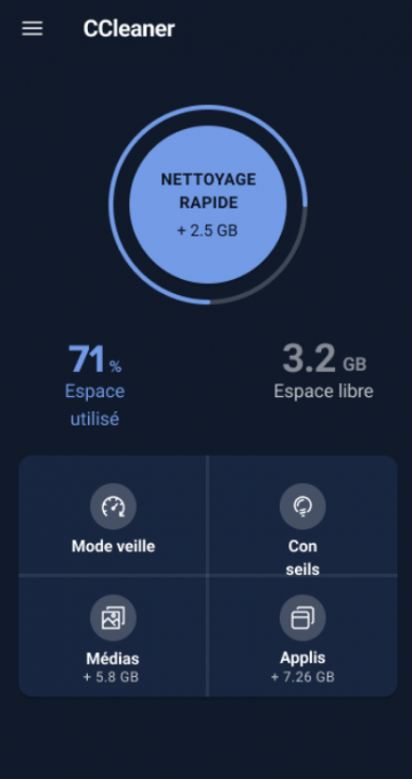 Télécharger CCleaner gratuit pour Android (APK) dernière version